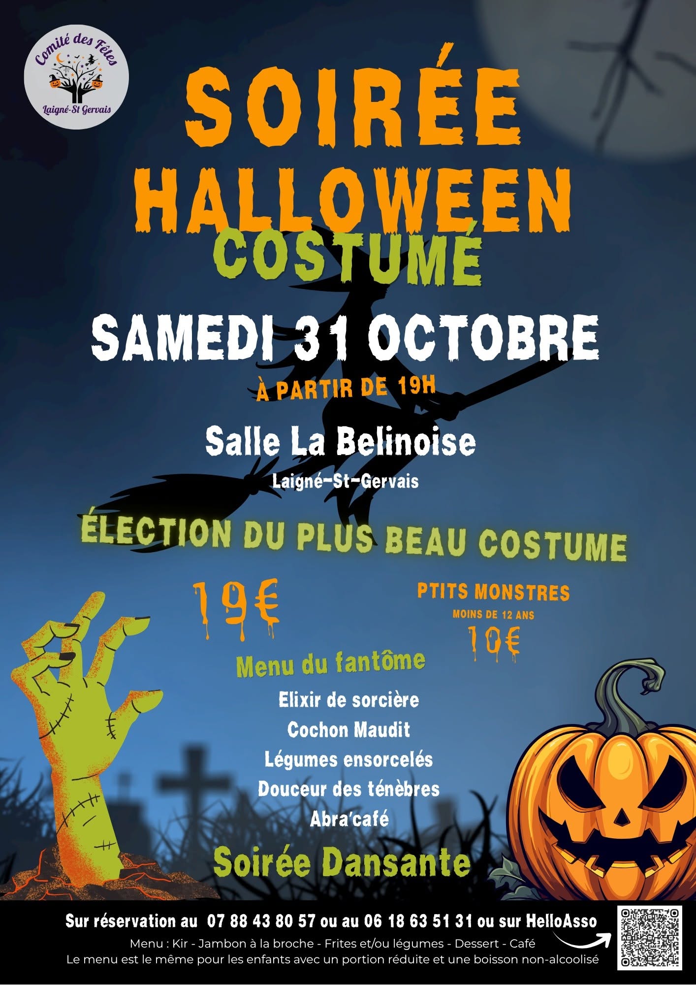 🎃 Soirée Halloween costumée